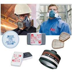 3M Bayonet Style Respirator Mask Filters