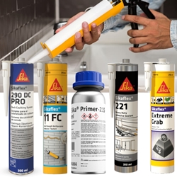 This is an image of Sika Adhesives, Sealants and Primer