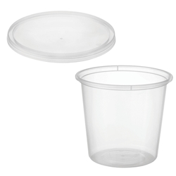 This is an image of Disposable Plastic Containers