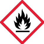 This is an image of Flammables Labels