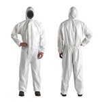 ABL White Polypropylene Protective Coveralls from ABL Distribution Pty Ltd