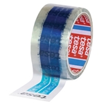 tesa 60432 Recycled Polyester Packaging Tape – sustainable, clear adhesive tape for carton sealing