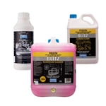 Chemtech Blitz Aluminium Cleaner bottle – concentrated acid-etch cleaner for aluminium and stainless steel surfaces