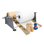 ABL Double Layer Honeycomb Paper Dispenser producing 3D kraft paper cushioning with dual-roll capability