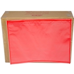 An image of a Plain Red Clear Front Adhesive Backed Envelopes from ABL Distribution