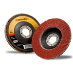 This is an image of 3M Cubitron fibre discs 967A for Angle Grinding from ABL Distribution Pty Ltd