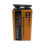 This is an image of 9V duracell battery, long life, dependable power from ABL Distribution Pty Ltd