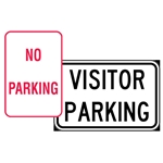 This is an image of Parking Signs