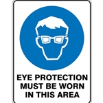 Eye Protection Must Be Worn