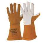 This is a image of premium tig glove, deerskin tig glove from ABL Distribution Pty Ltd