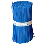 This is an image of Plastic Blue Vinyl Ties from ABL Distribution Pty Ltd