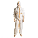 This Is An Image Of White Microporous Type 4/5/6 Coveralls At ABL Distribution Pty Ltd