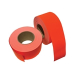 This Is An Image Of Plain Fluoro Red Labels From ABL Distribution Pty Ltd