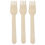 Disposable Wooden Forks from ABL Distribution