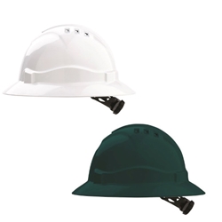 This is an image of V6 Vented Hard Hat Full Brim