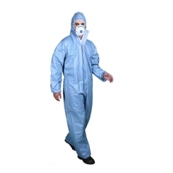 ABL Blue Polypropylene Protective Coveralls from ABL Distribution Pty Ltd