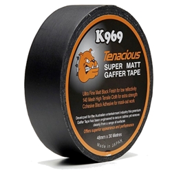 Tenacious K969 Matt Gaffer Tape from ABL Distribution