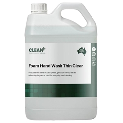 Foam Hand Wash Thin Clear – mild, phosphate-free liquid soap with a fresh fragrance, ideal for frequent use from ABL Distribution