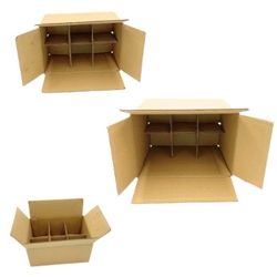 Click here to view larger image Custom-designed cardboard boxes for jars and bottles, providing secure and sustainable packaging solutions