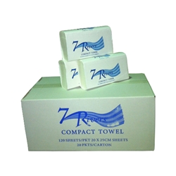 7 Rivers Compact Interleaved Hand Towels from ABL Distribution Pty Ltd