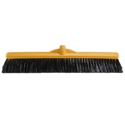 This is an image of Medium Bristle 600mm Broom Head from ABL Distribution Pty Ltd