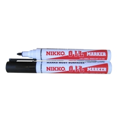 This is an image of a Nikko Fine Point Permanent Marker from ABL Distribution