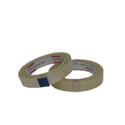 This is an image of Tempest HR 18mm Clear Stationery Tape as supplied by ABL Distribution