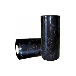 Black Blown Machine Pallet Wrap 20UM 500mm x 1800m from ABL Distribution Pty Ltd