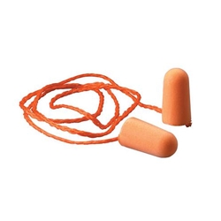 3M #1110 Corded Plain Earplugs