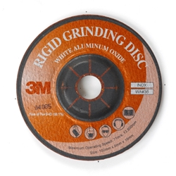 This is an image of 3m type wa rigid grinding discs for angle grinders from ABL Distribution Pty Ltd