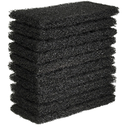 This is an image of super heavy duty scourer, scourer pad, black scourer from ABL Distribution