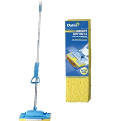 This is an image of squeeze mop, extra long sponge from ABL Distribution Pty Ltd