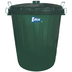 This is an image of 73L Plastic Garbage Bin with lid made from superior plastic, heavy duty from ABL Distribution Pty Ltd