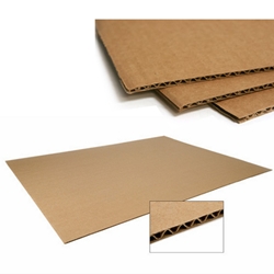 Single Wall Cardboard Sheet 1.5m x 3m from ABL Distribution