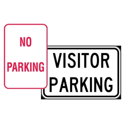 This is an image of Parking Signs