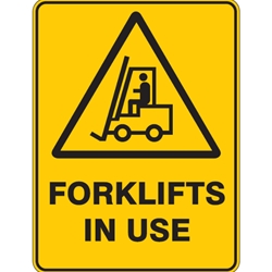 Forklift In Use