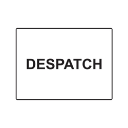 This is an image of Despatch Sign