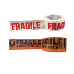 This Is An Image Of Fragile Printed Tape From ABL Distribution Pty Ltd