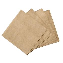 This Is An Image Brown Eco Luncheon Napkins from ABL Distribution Pty Ltd